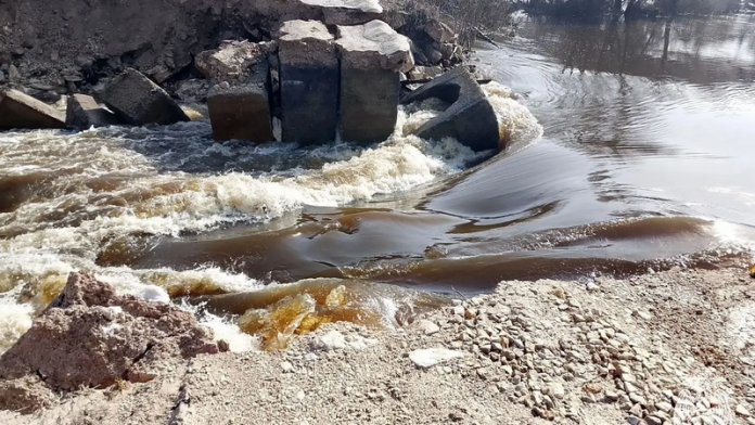 размытая дорога. МЧС.31.03.26