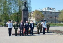 В Рязани обновили памятник Герою Советского Союза Владимиру Молодцову